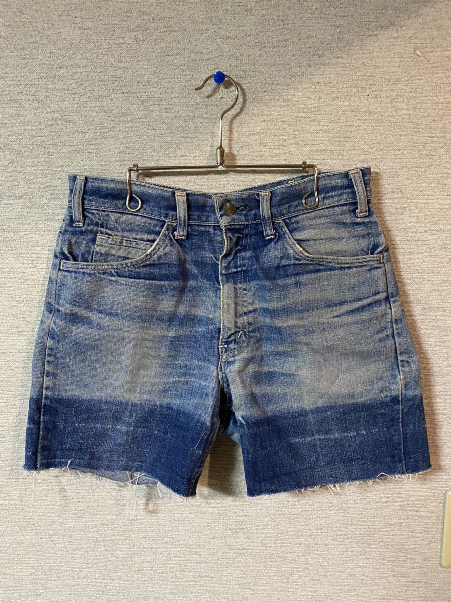 60s ヴィンテージ リーバイス 517 BIGE デニム ショート パンツ Levi 