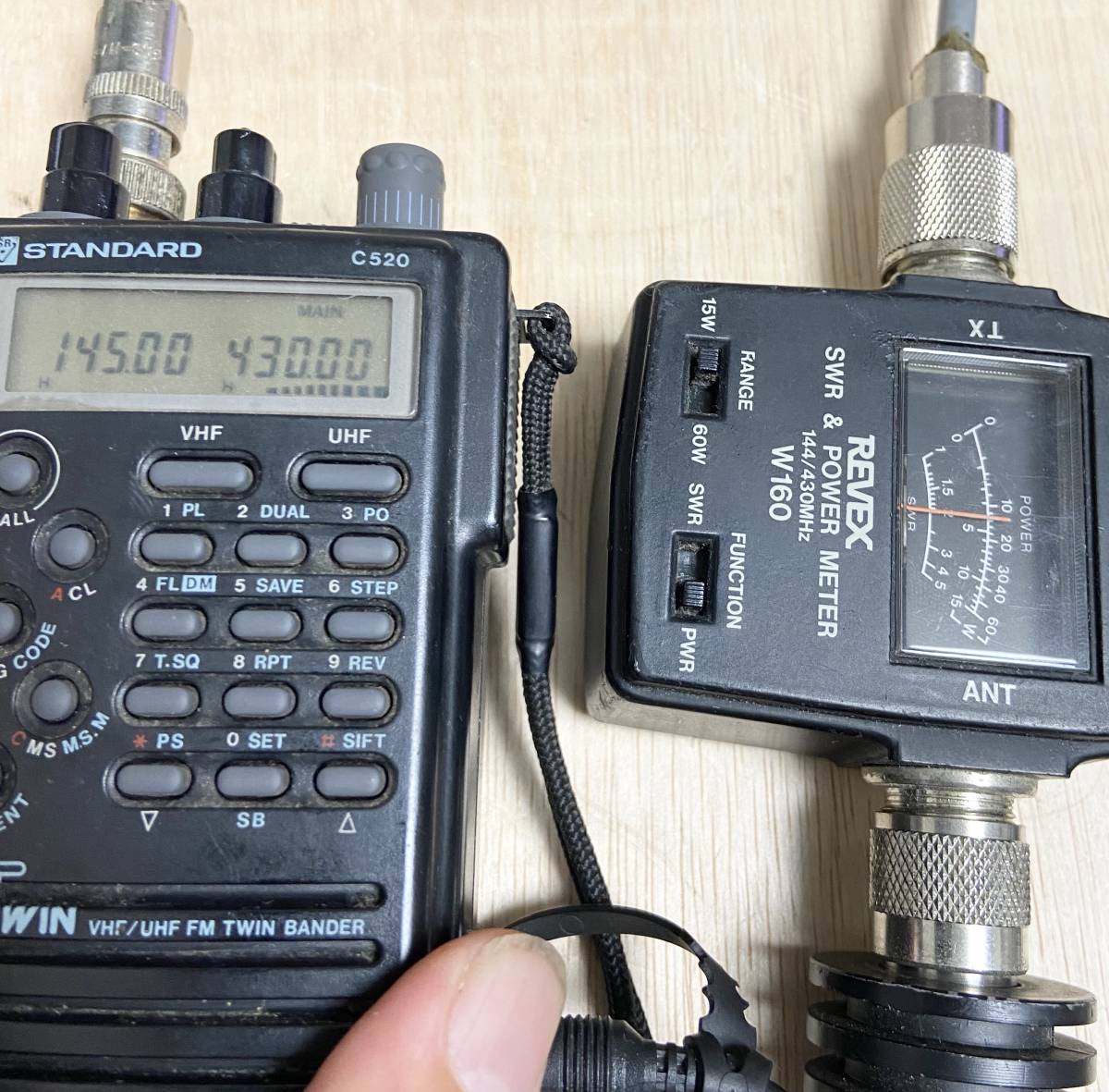 中古 JARD認定スタンダード製144/430トランシーバーC510ランシーバー 中古 JARD認定スタンダード製144/430トランシーバーC510ランシーバー