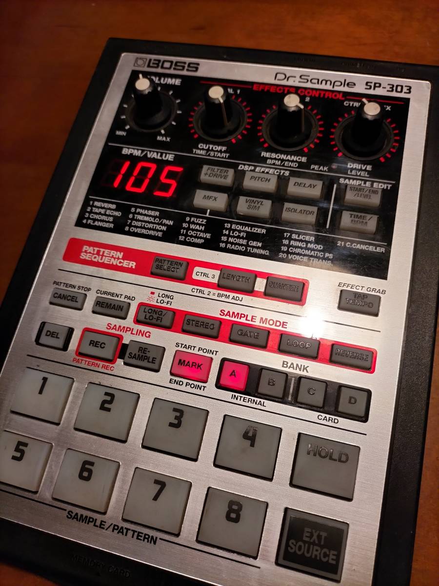 SP-303 Boss Sample Dr. | - Dr サンプラー BOSS SP303 ボス To Reverb