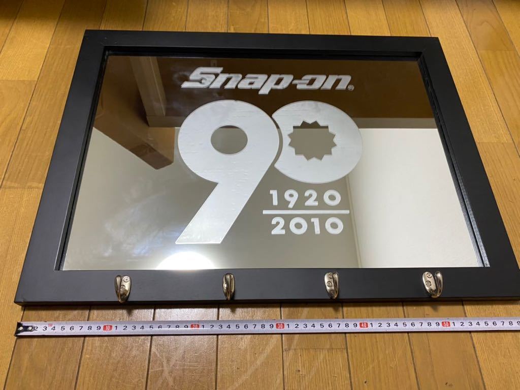 Snap-onスナップオン 90周年記念ミラー 新品 Snap-on スナップオン 90