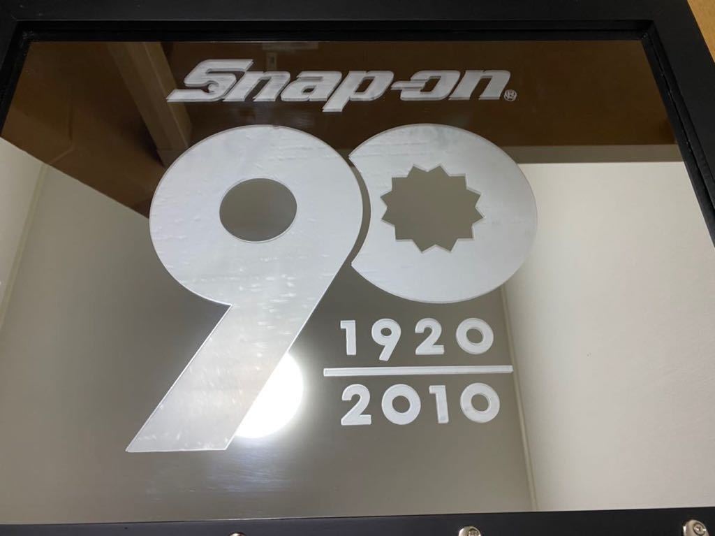 Snap-onスナップオン 90周年記念ミラー 新品 Snap-on スナップオン 90