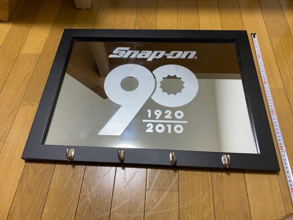 Snap-onスナップオン 90周年記念ミラー 新品 Snap-on スナップオン 90
