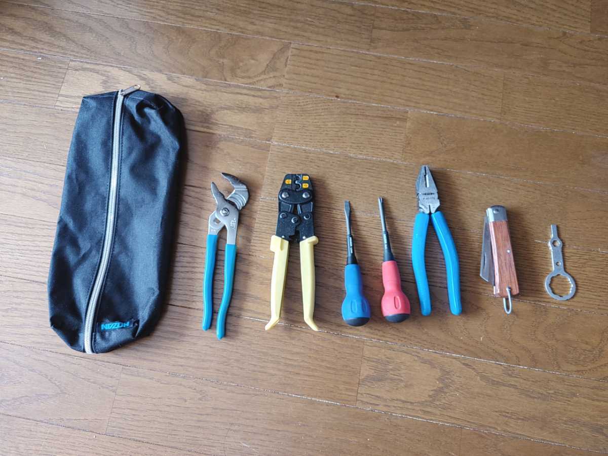  電気工事士2種 資格 工具 セット HOZAN ホーザン製(工具セット)｜売買されたオークション情報、yahooの商品情報をアーカイブ公開 - オークファン 工具セット