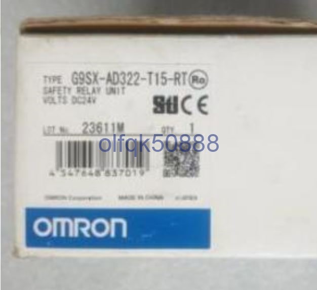 新品☆東京発☆引取可OMRON G9SX-AD322-T15-RT６ヶ月保証 G9SX-