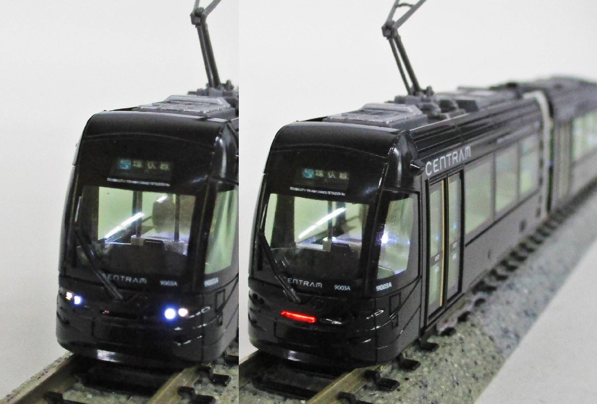 KATO 14-802-3 富山市内電車環状線 セントラム 9003 黒【ジャンク】thn060605 KATO 14-802-3 黒 セントラム黒 富山市内電車環状線9000形 富山市内電車環状線9002