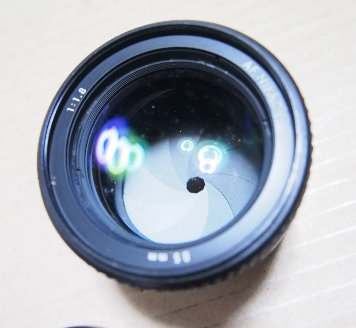 NIKONニコン AF NIKKOR 85㎜ 1：1.8 レンズ USED難有ジャンク品 【公式