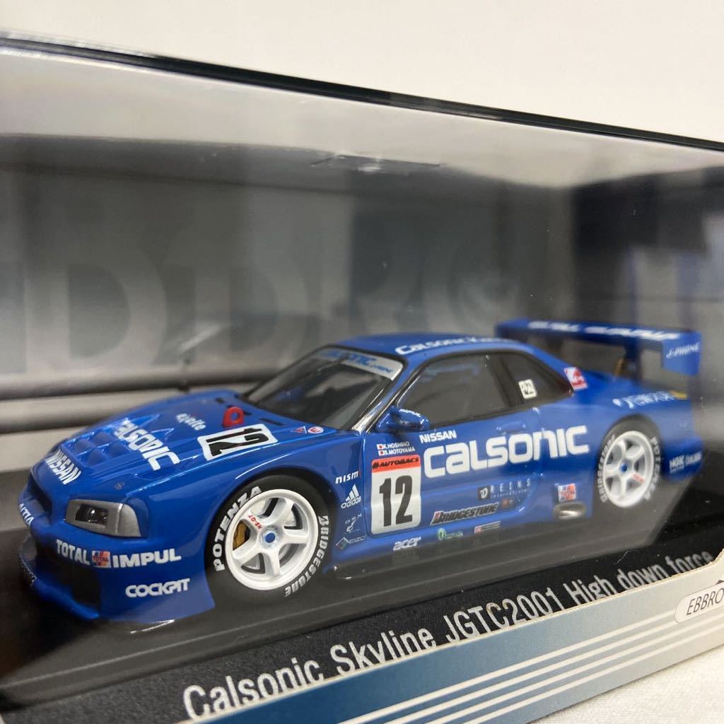 EBBRO Calsonic Skyline 0 Gt-R Impul EBBRO 1/43 CALSONIC SKYLINE