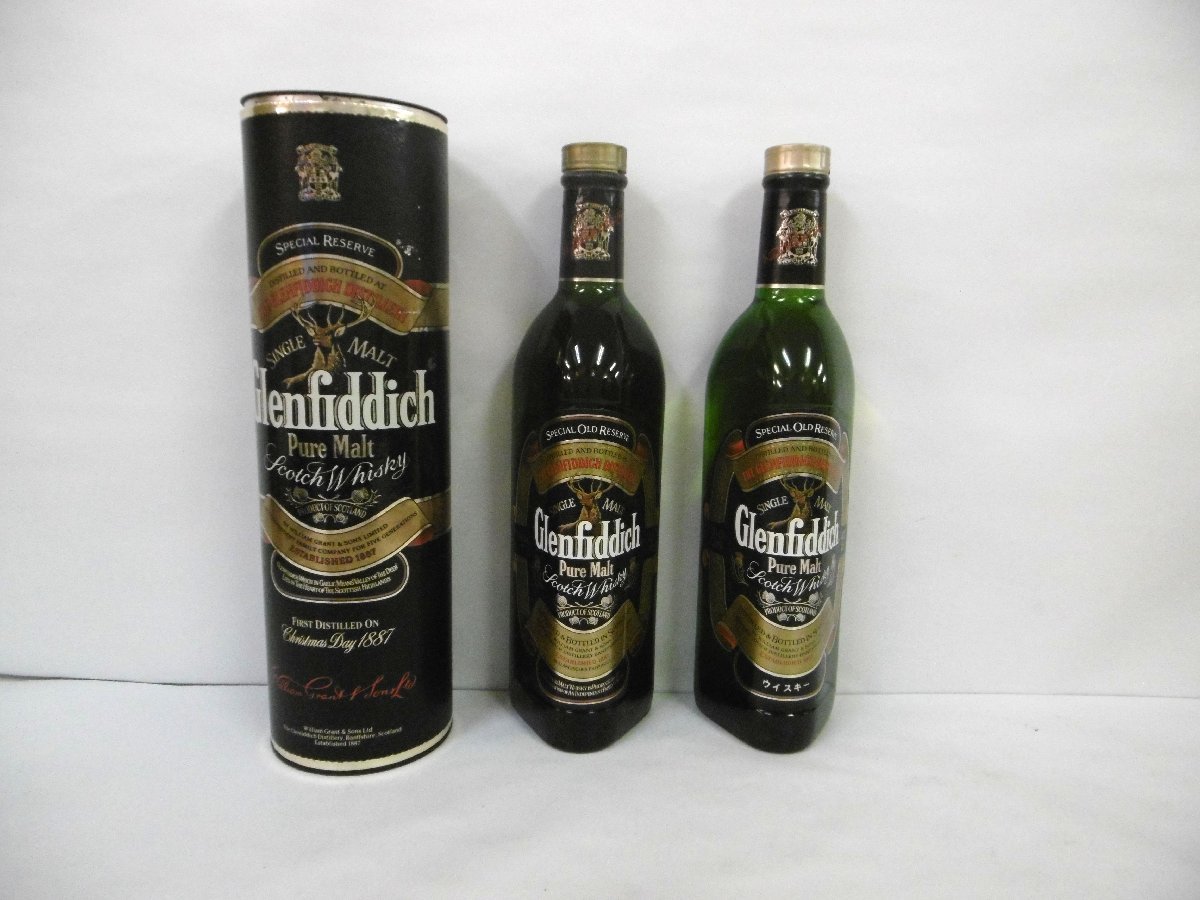 グレンフィディック 古酒 未開栓 ウイスキー ウイスキー1000ml3本 特級