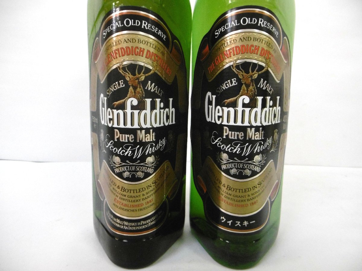 グレンフィディック 古酒 未開栓 ウイスキー ウイスキー1000ml3本 特級