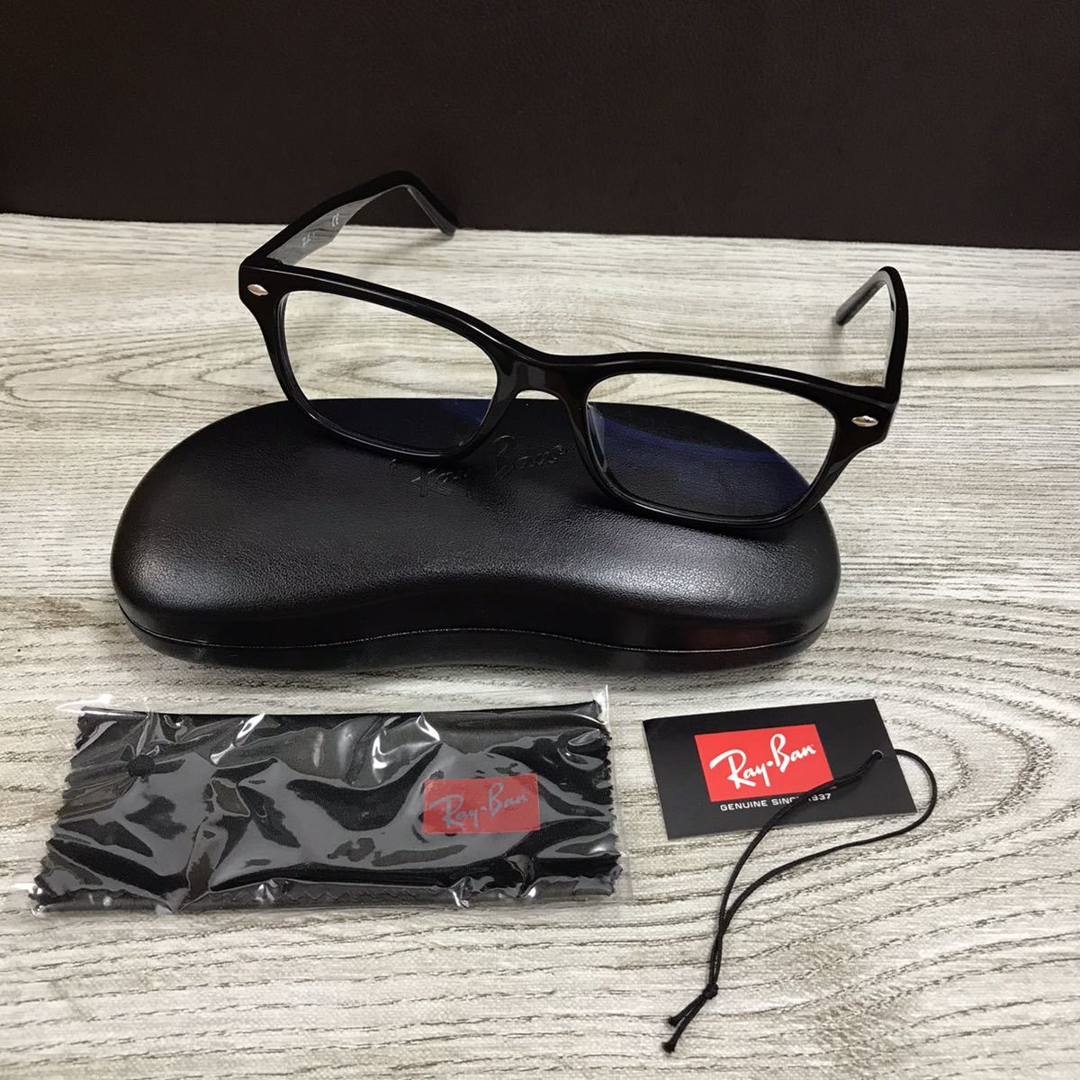 436-0008 RayBan レイバン オプチカルフレーム ORX5345D 2000 プラスチックフレーム 黒 53□18 145