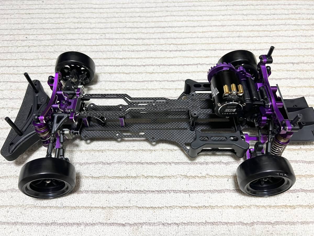 Yd-2 ZX Purple Version RWDドリフトカー ヨコモ YD2 SX III purple
