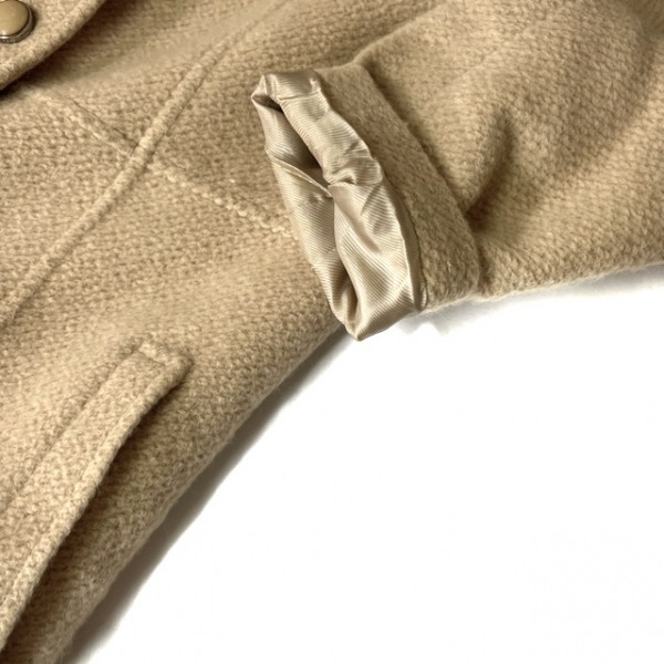 クレージュ COURREGES サイズ11AR M - ベージュ レディース 長袖/冬 コート クレージュ サイズ11AR M ダークネイビー 長袖&frasl;リボン&frasl;冬 入卒式フォーマル