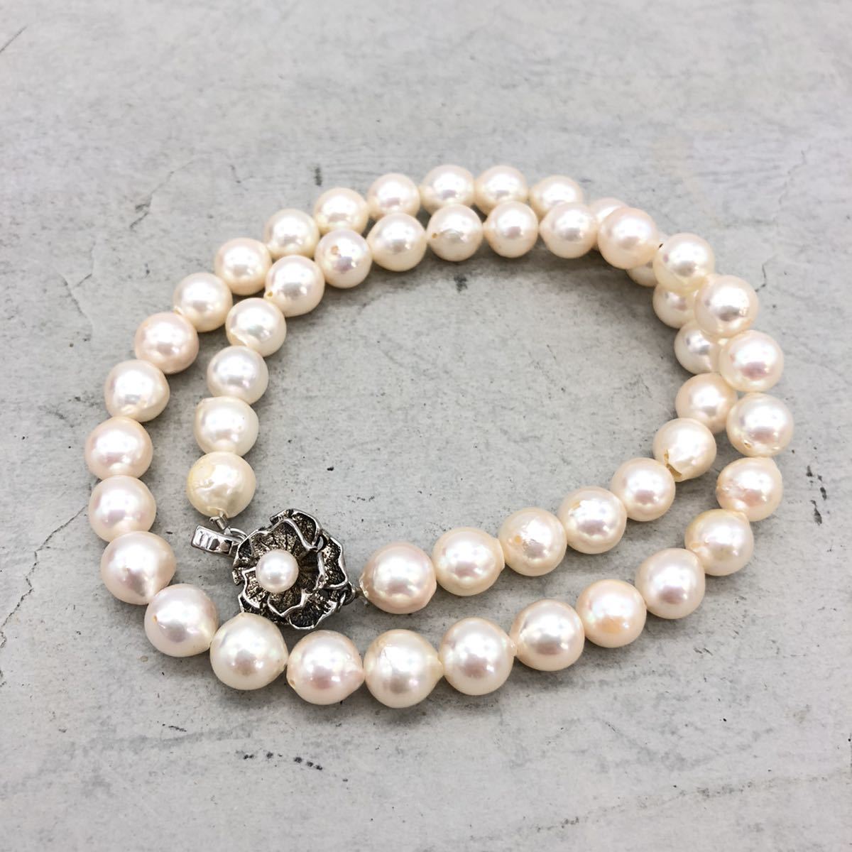 FN6647Z【1000円スタート!!】 三越 MITSUKOSHI 真珠 パール pearl 