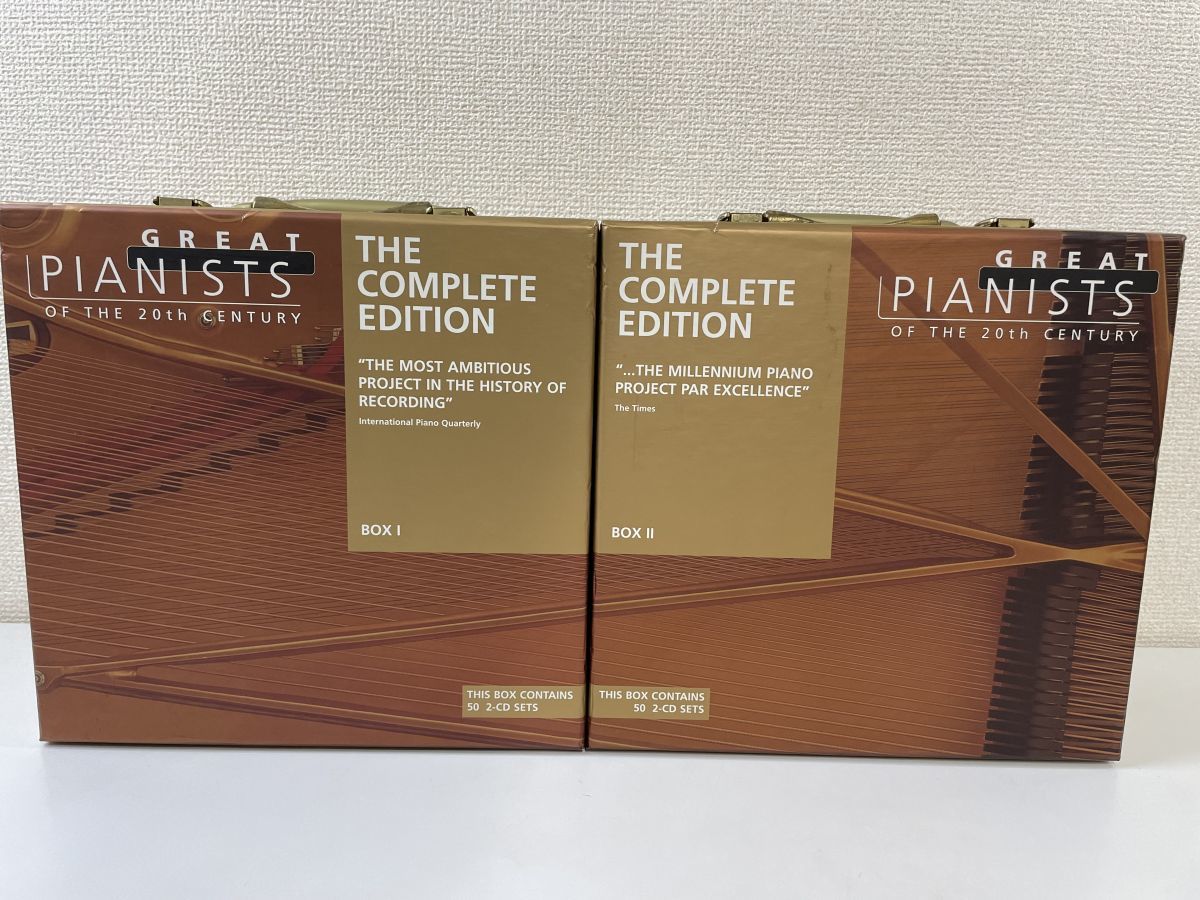 得価，新作登場 20世紀の偉大なるピアニストたち Great Pianists of the 20th Century Complete Edition Box Set CD-BOX 5769(クラシック)｜売買されたオークション情報、yahooの商品情報をアーカイブ公開 - オークファン その他