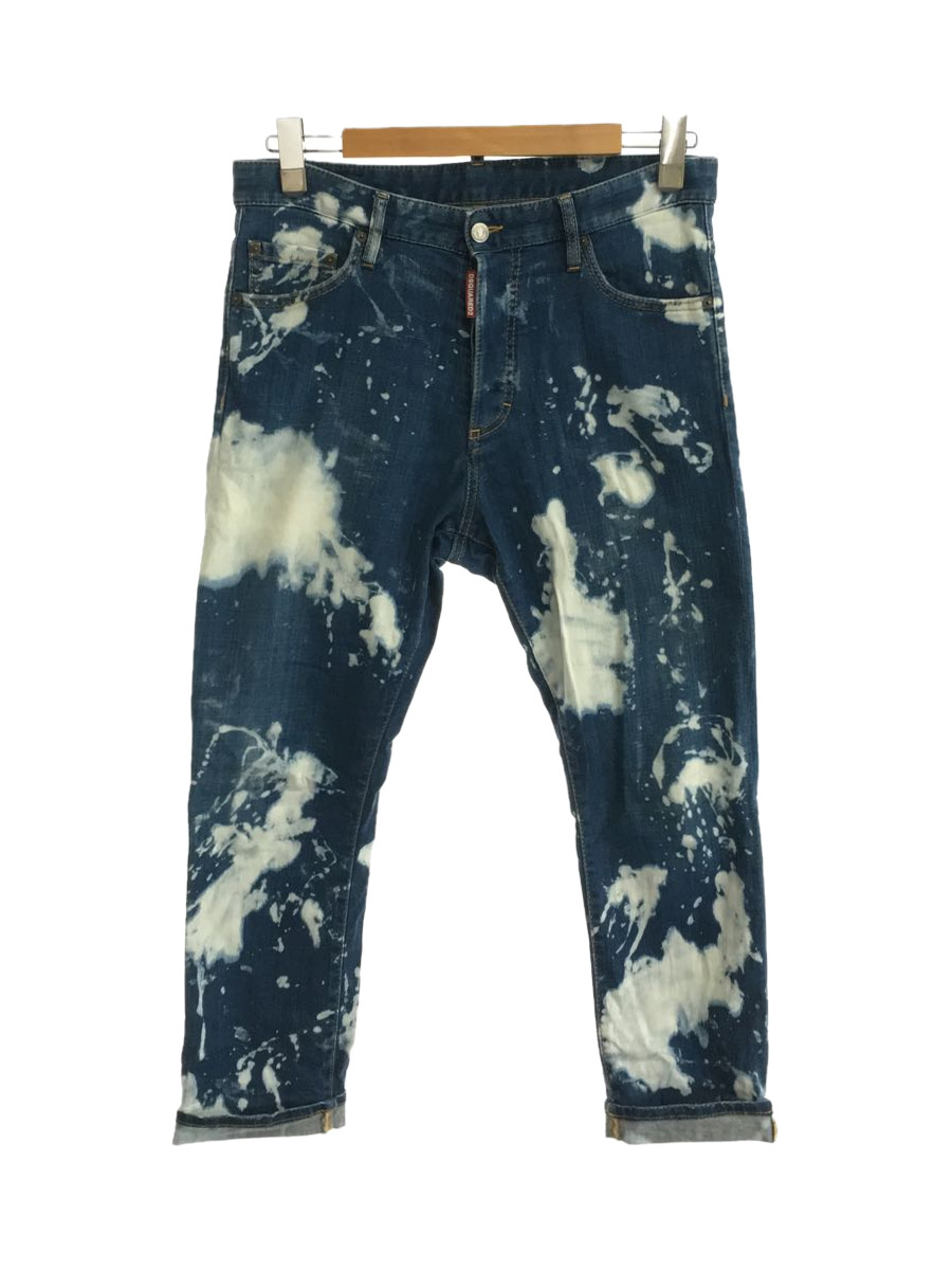 DSQUARED2◆ブリーチ加工/S71LB0259/ボトム/46/コットン/IDG/デニム/中古
