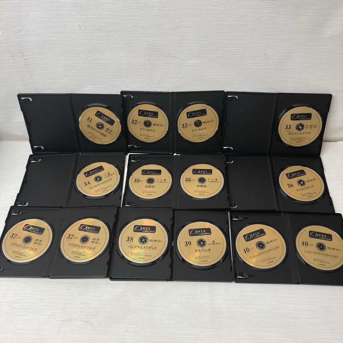 Y0729A4 デアゴスティーニ Opera collection オペラコレクション DVD