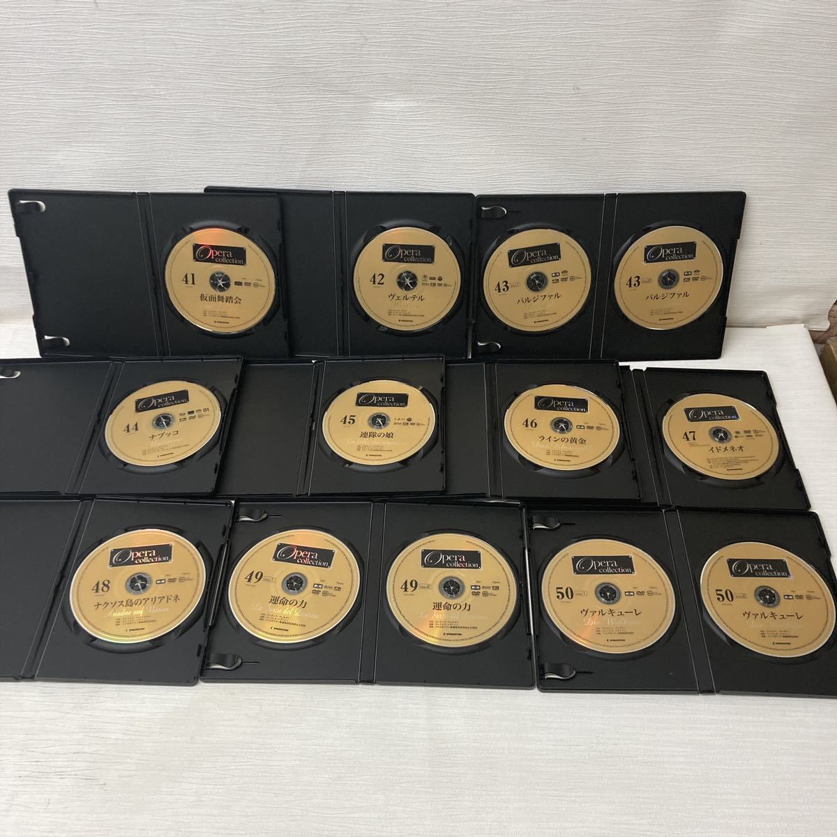 Y0729A4 デアゴスティーニ Opera collection オペラコレクション DVD
