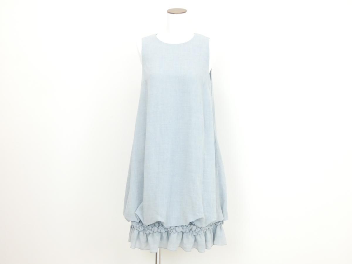 DAISY LIN/FOXEY ドレス ワンピース デイジートラベル 42 サックス 