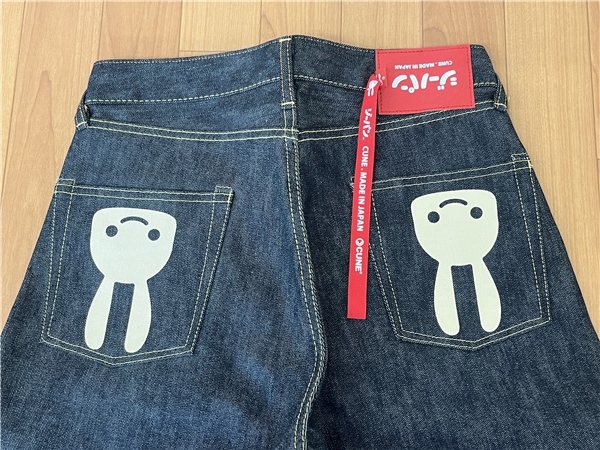 CUNE 4連 デニム パンツ CUNE キューン 4連うさぎ LOT CGP-0501-U4 