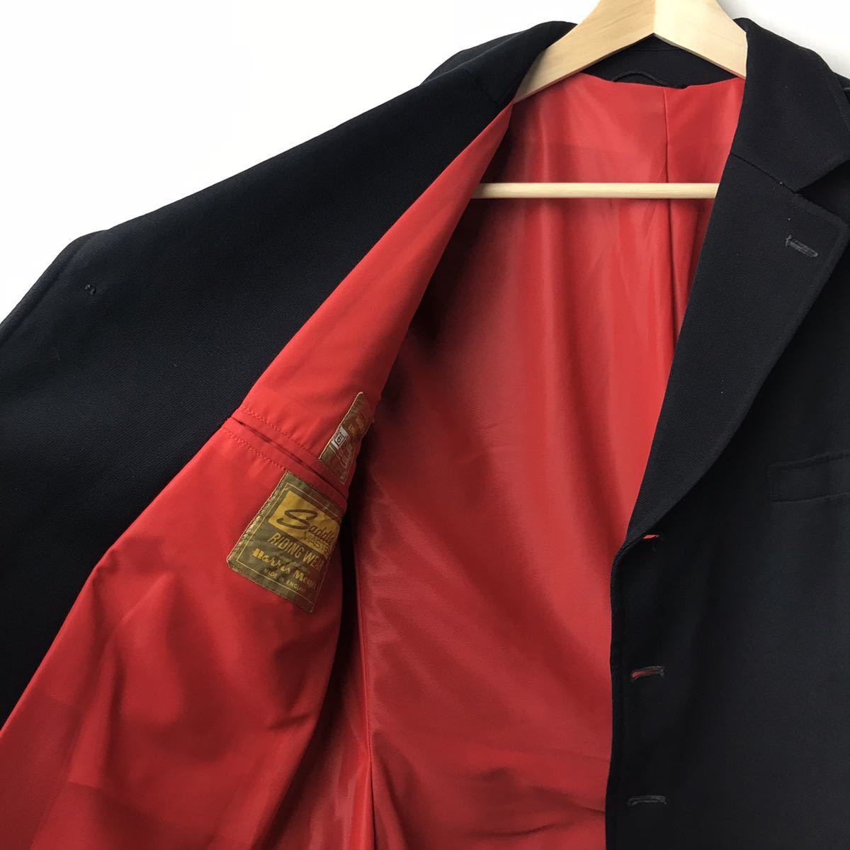 60s70s ビンテージ Saddle MASTER RIDING WEAR イギリス製 