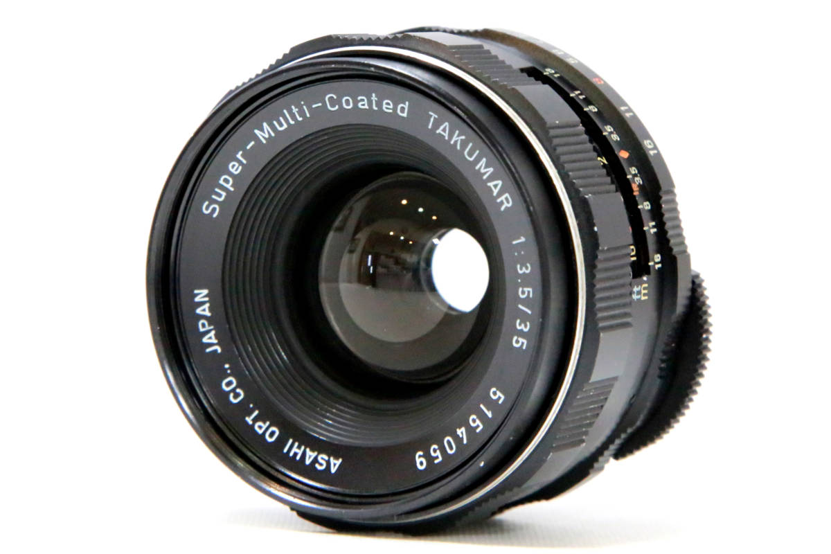 PENTAX TAKUMAR 35mm SMC ペンタックス F3.5 F2 Takumar Super-Multi-Coated D13889 Pentax Lens F&frasl;2 Multi Super 単焦点