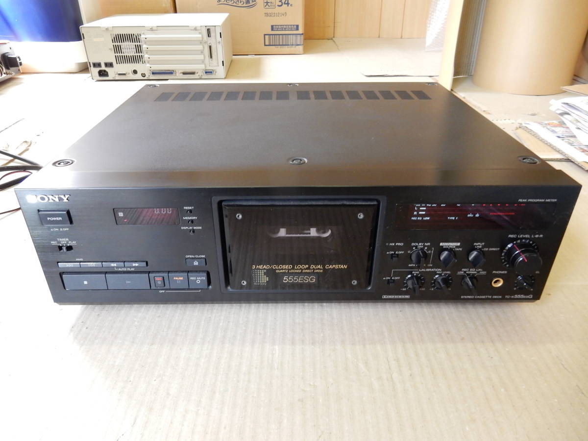 SONY/ソニー カセットデッキ TC-K555ESG