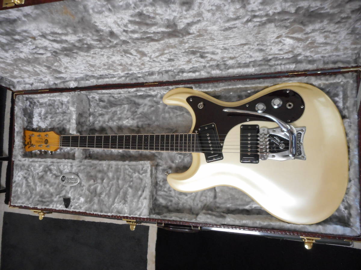 □激安売切100円～ USA MOSRITE モズライト クロコダイル超高級ハード 