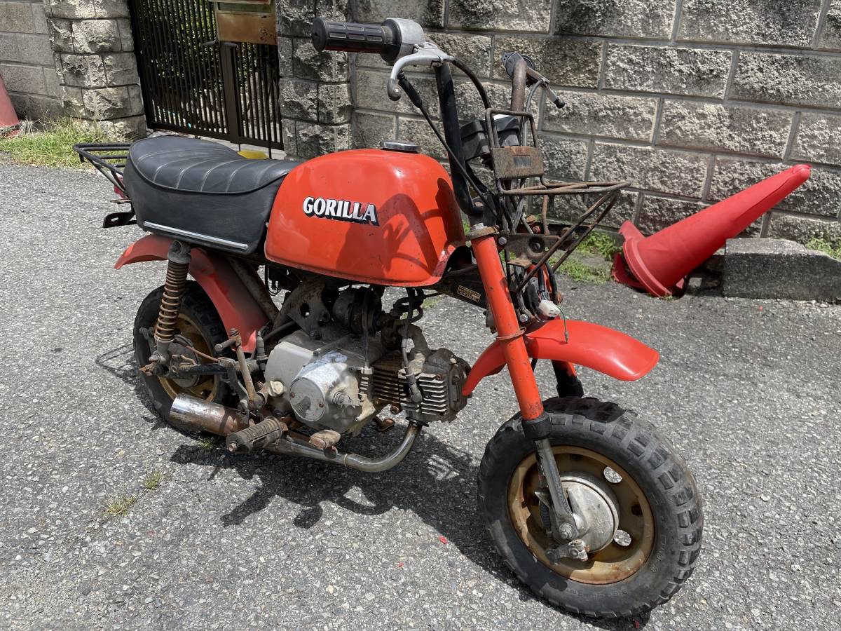 ホンダ ゴリラ Z50J レストアベースor部品取り車(ホンダ)｜売買された