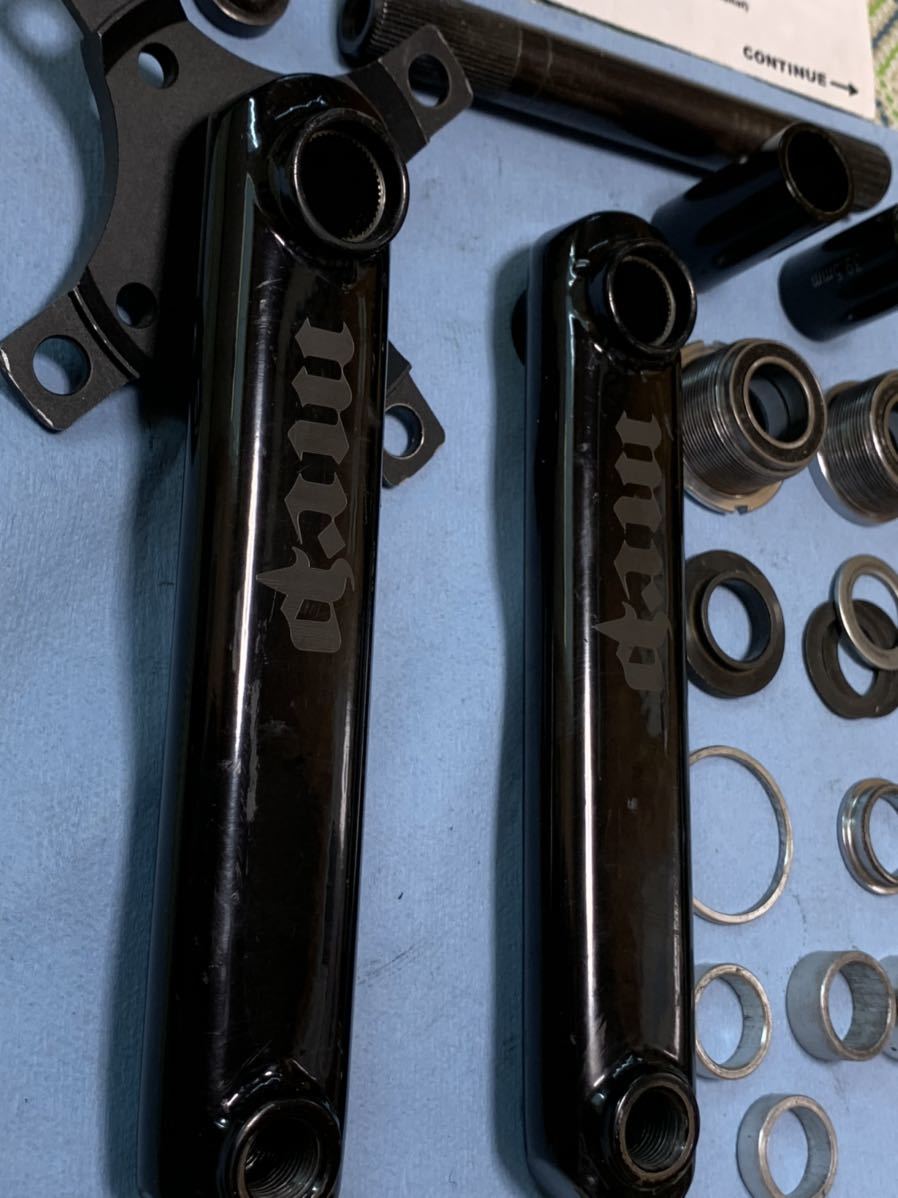 【超美品】 MRP クロモリクランクセット 170mm 3ピース