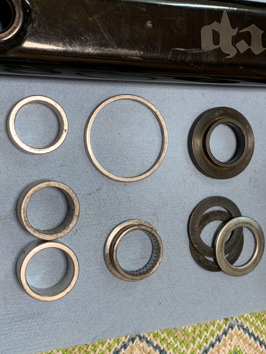 【超美品】 MRP クロモリクランクセット 170mm 3ピース