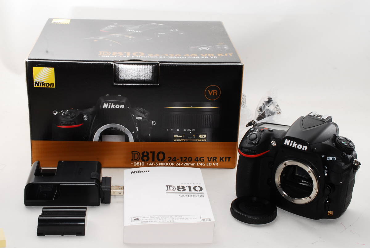 希少☆ニコン Nikon D810 ☆奇跡の新品同様品☆元箱付☆