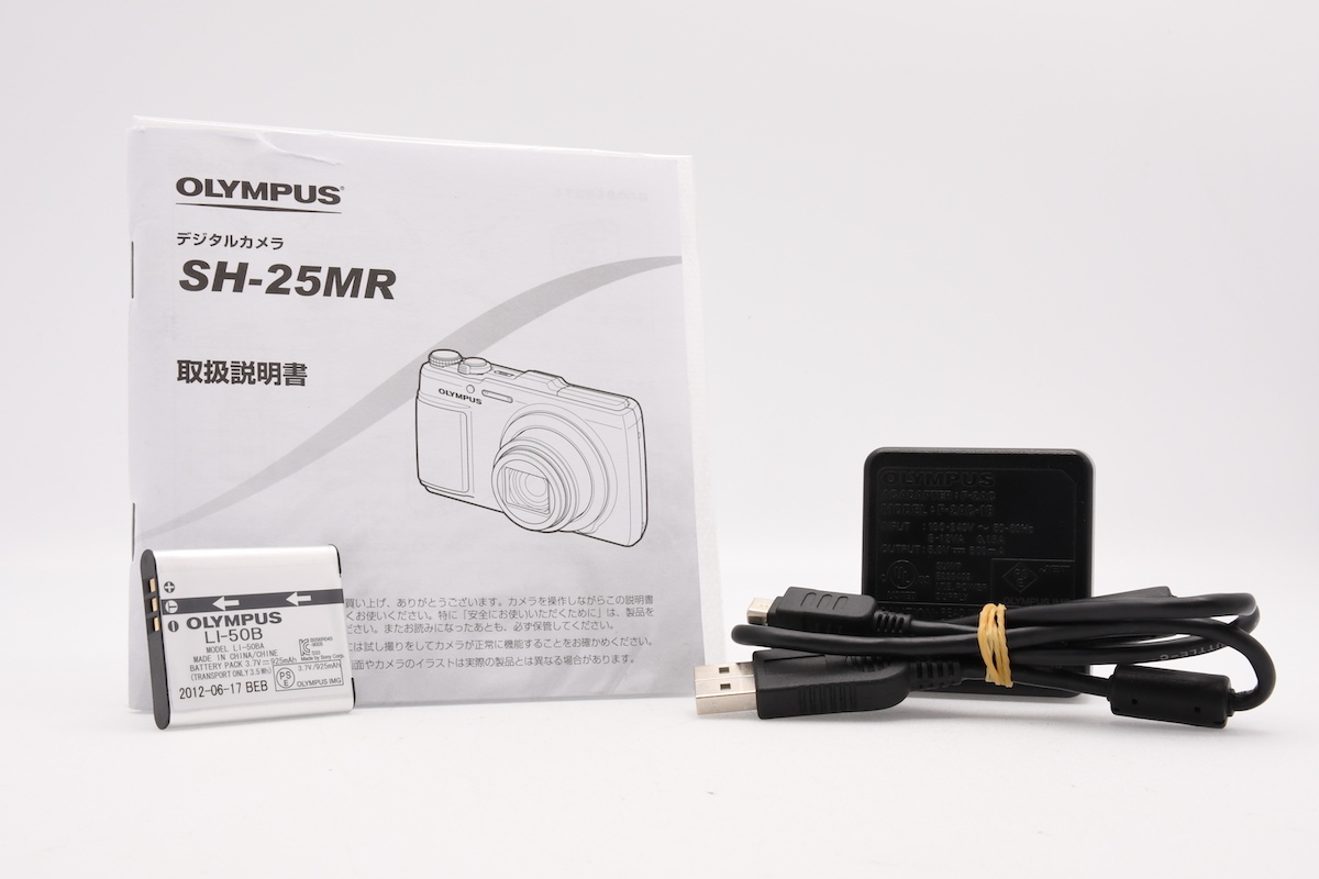 OLYMPUS SH-25MR / 12.5X WIDE OPTICAL ZOOM 4.2-52.5mm F3.0-5.9