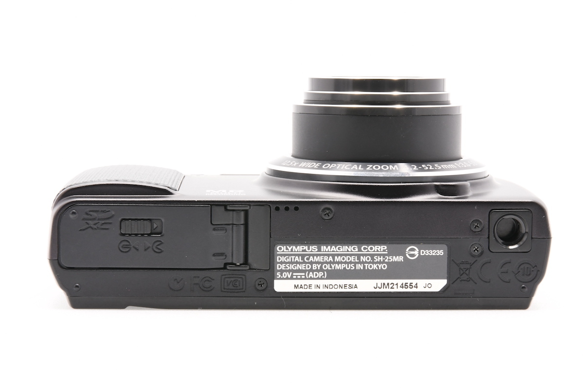 OLYMPUS SH-25MR / 12.5X WIDE OPTICAL ZOOM 4.2-52.5mm F3.0-5.9 