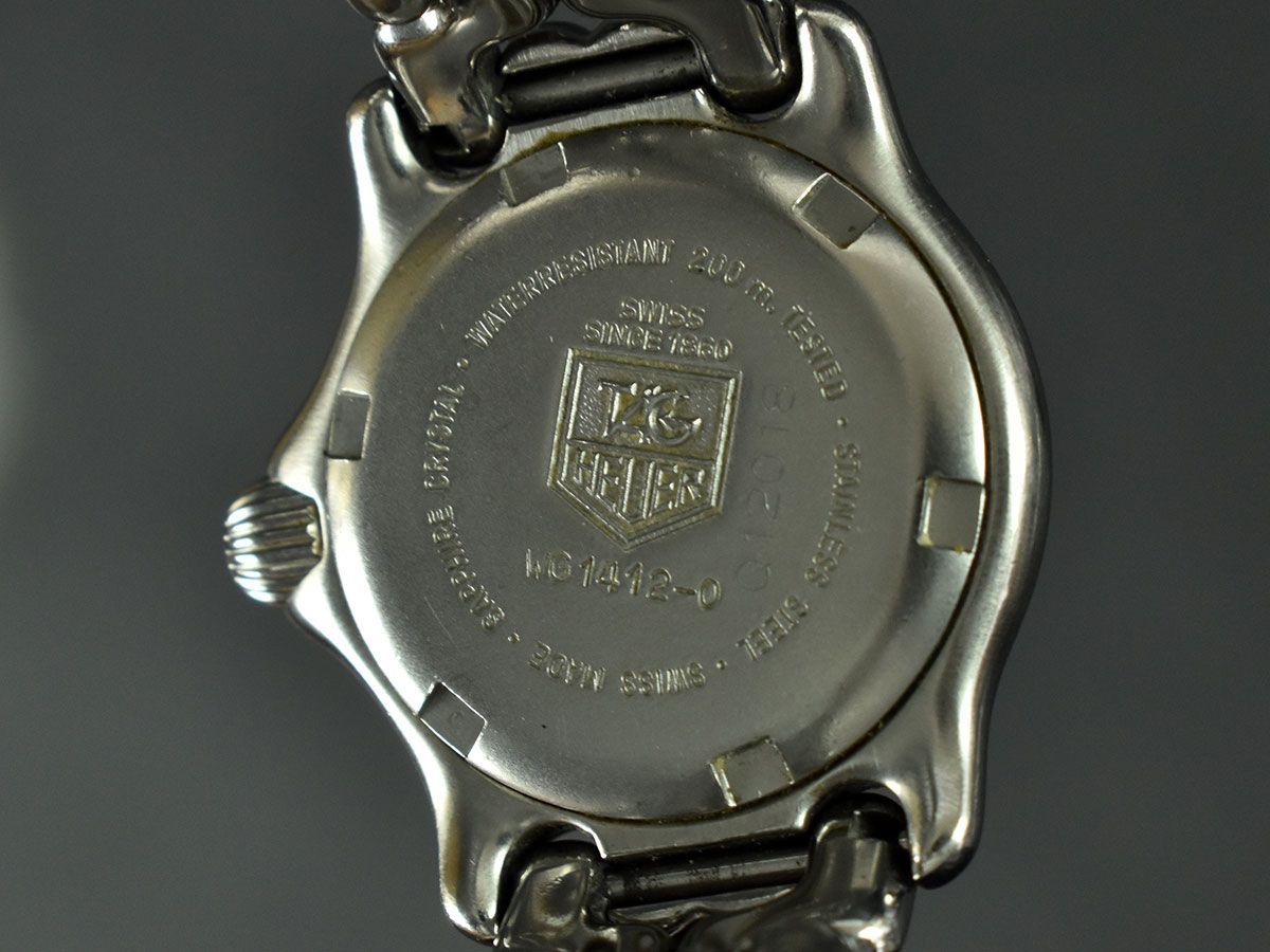 126602☆ 動作確認済 TAG Heuer タグホイヤー セル 腕時計 デイト 日付 