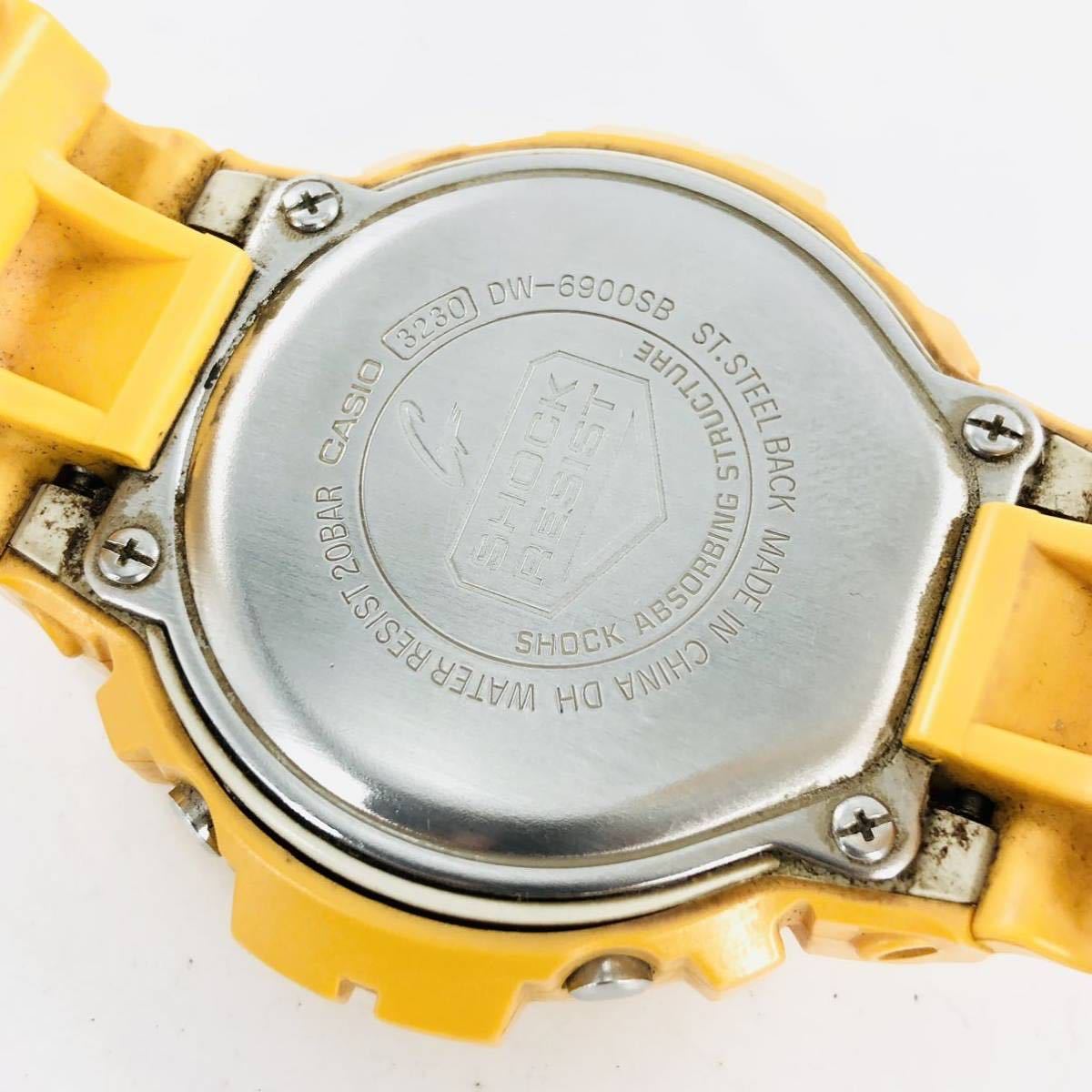 電池交換済☆CASIO☆G-SHOCK】C-661 カシオ Gショック DW-6900SB-9JF