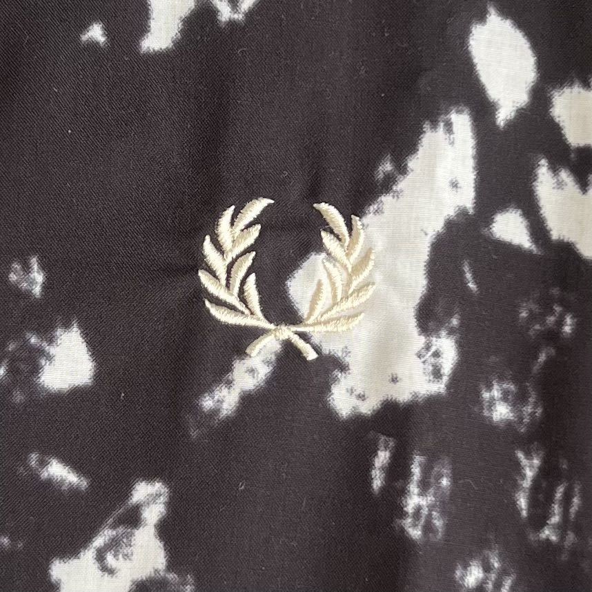 未使用 FRED PERRY フレッドペリー Mix Panelled Pique Shirt 