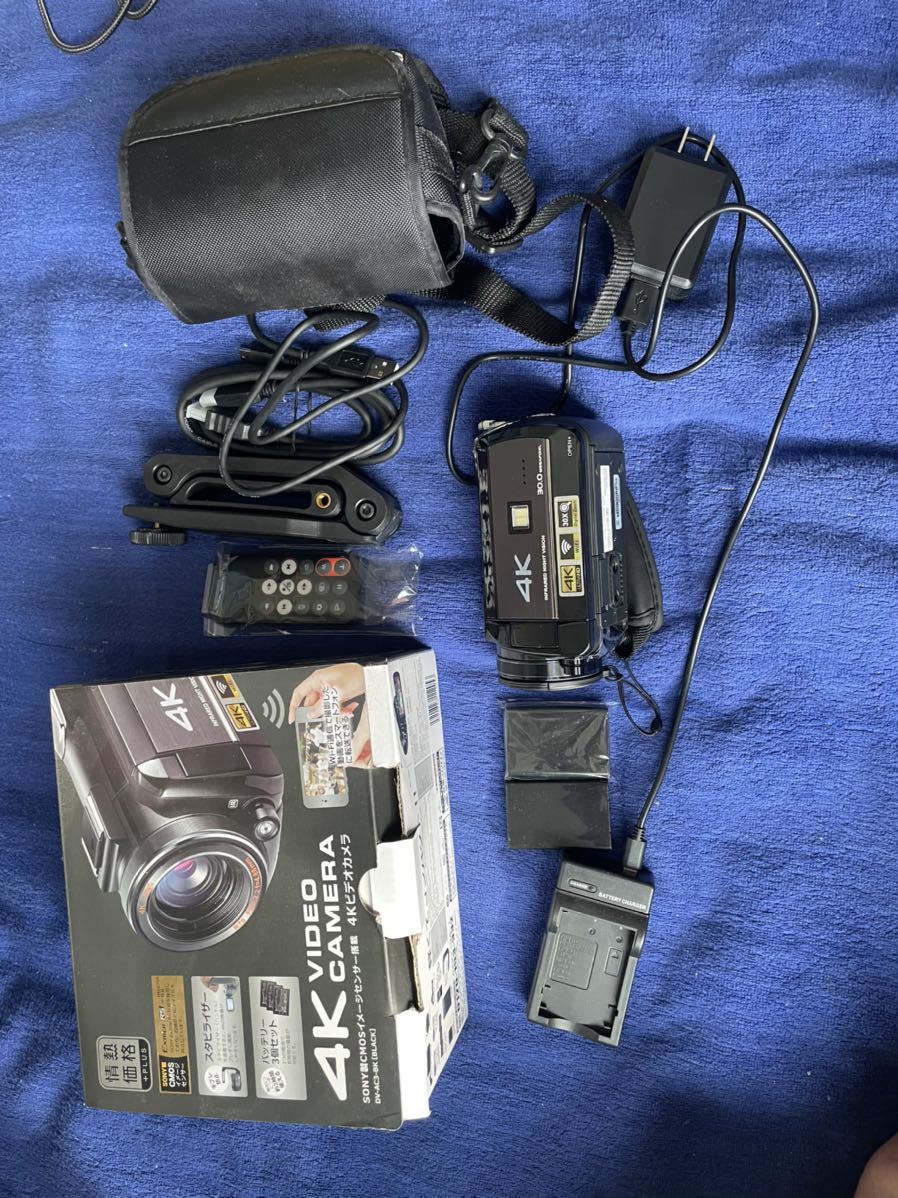ほぼ未使用】4Kビデオカメラ 【公式通販】 4Kビデオカメラ ほぼ未使用