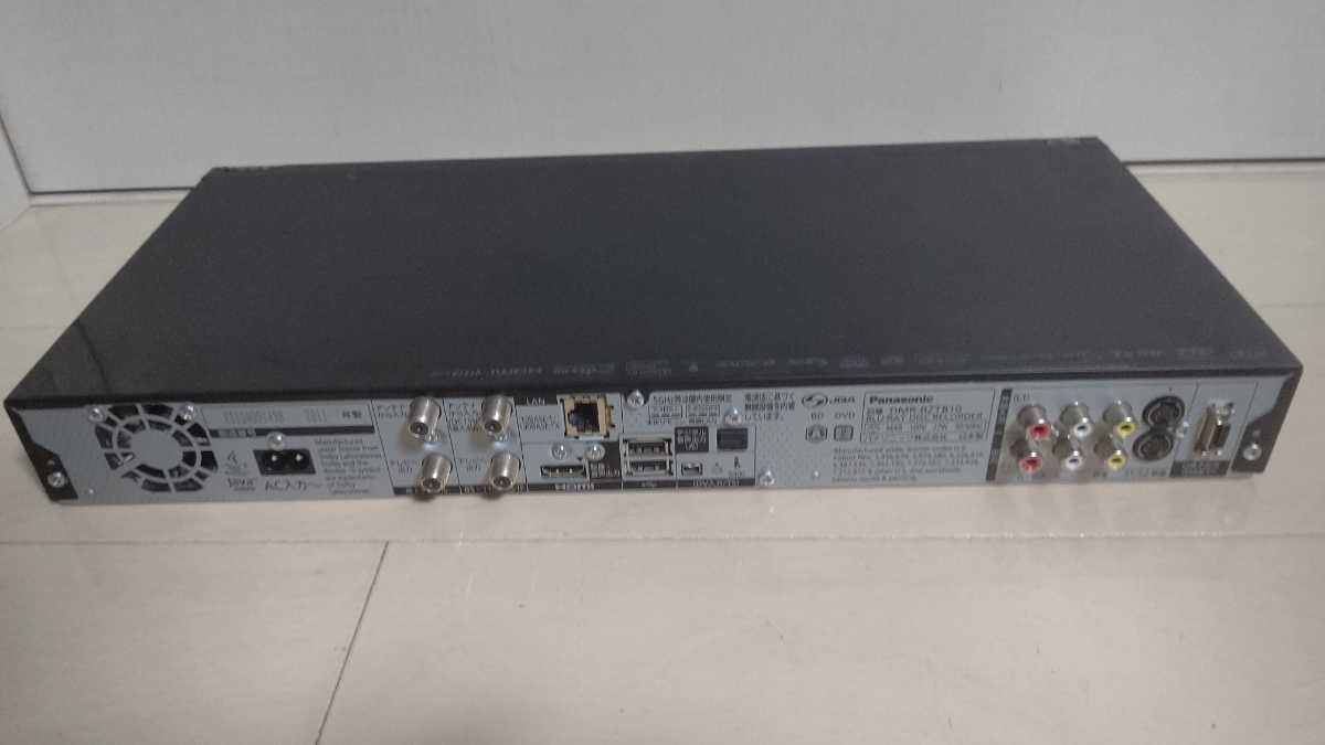 Panasonic パナソニック DMR-BZT810 ブルーレイレコーダー ジャンク
