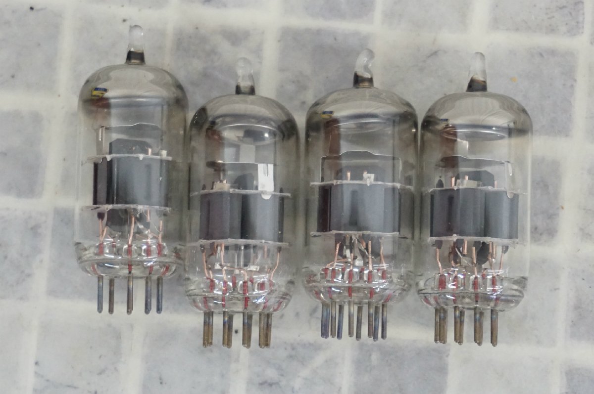 [SK] [a612260] ① 未使用品 TESLA テスラ ECC83 真空管 4本セット 元箱付き : J1772 テスラ（Tesla）- TSF 21インチ ピックアップ