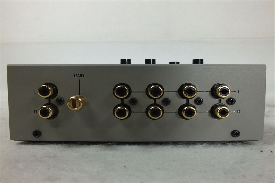 ★LUXMAN ラックスマン AS-4III ラインセレクター 現状品 中古 220601Y6857