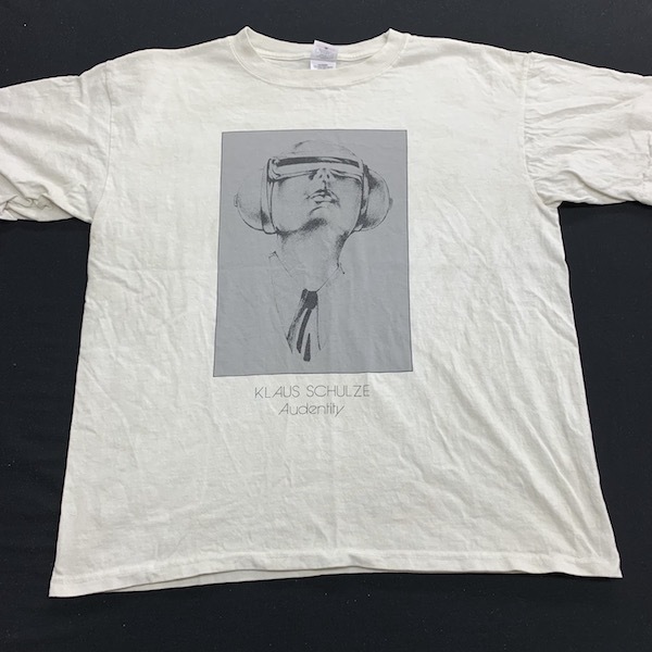 送料無料，新作登場 Klaus Schulze Tシャツ 90s ヴィンテージ フォト プリント クラウス シュルツェ ジャーマンロック クラウトロック ロックT バンドT(Tシャツ)｜売買されたオークション情報、yahooの商品情報をアー Tシャツ