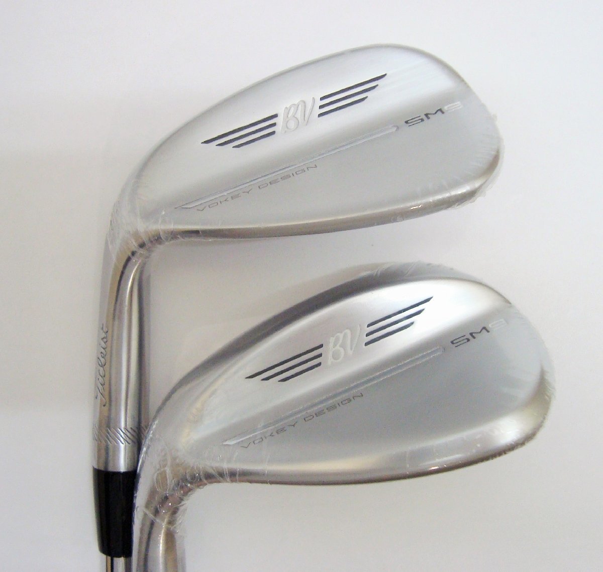 新品★左用★タイトリスト★ボーケイ VOKEY SM9 ウェッジ★ツアークローム★2022★(52/12 F)(58/12 D) 2本組★BV105★S★日本正規品