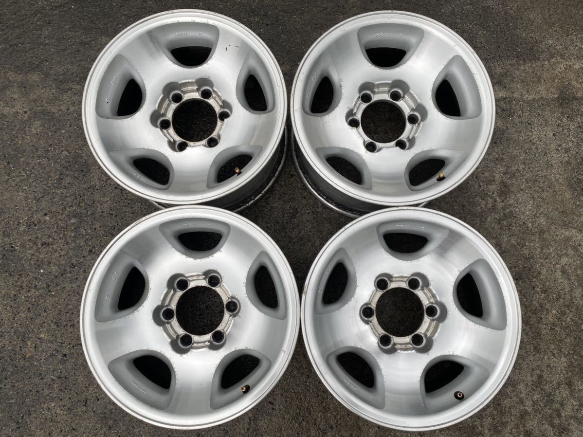 トヨタ ランクル80 純正 アルミホイル 16x8JJ オフセット±0 PCD 139.7 