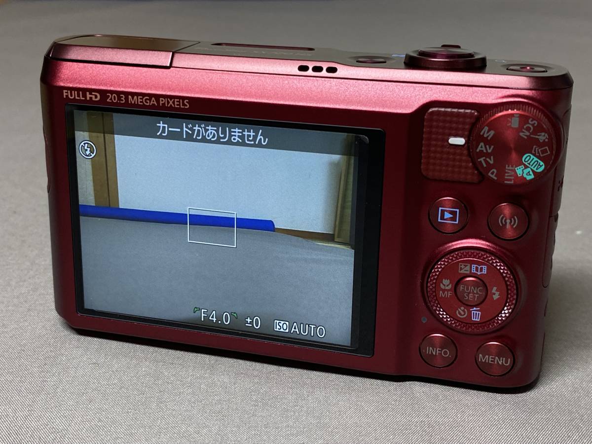 Canon キヤノン PowerShot SX720 HS レッド（バッテリー2個・純正 