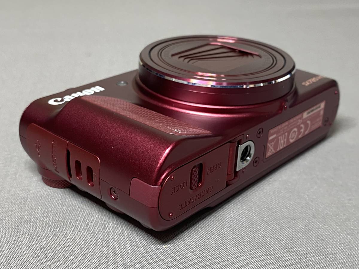 Canon キヤノン PowerShot SX720 HS レッド（バッテリー2個・純正 