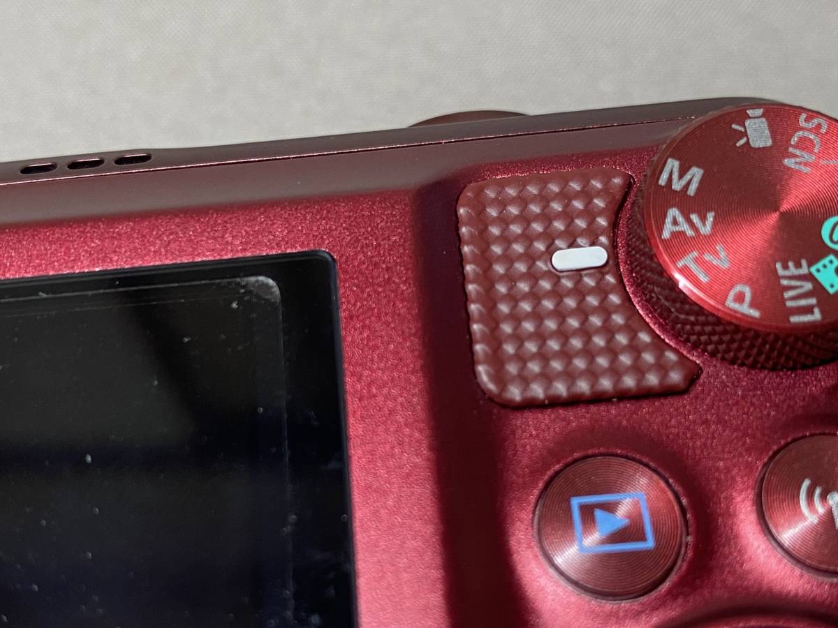 Canon キヤノン PowerShot SX720 HS レッド（バッテリー2個・純正 