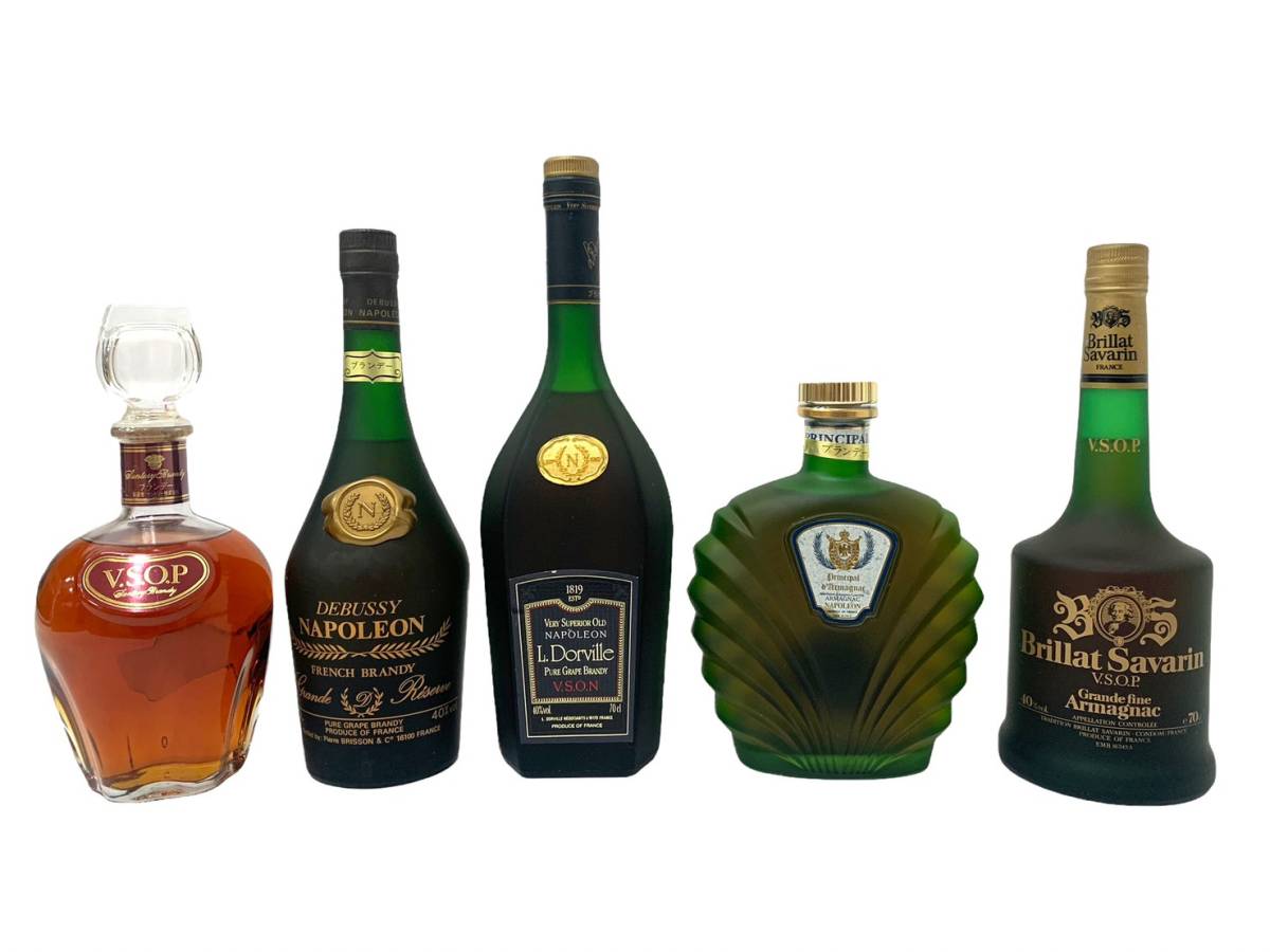 ブランデー ナポレオン 未開栓 700ml おまとめ5本サントリー VSOP 