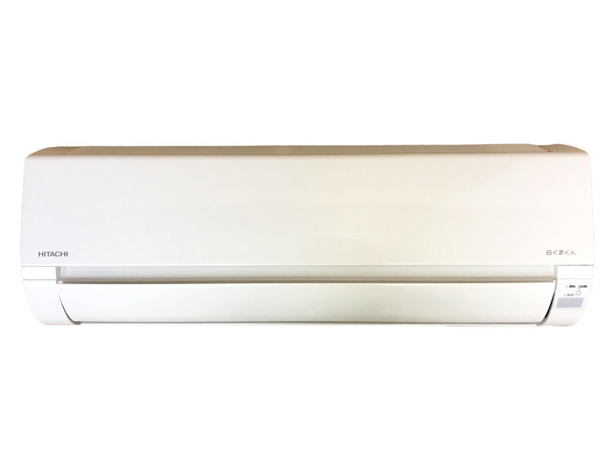 美品】HITACHI 日立ルームエアコン 室内機RAS-AJ56L2（W） 室外機RAC 