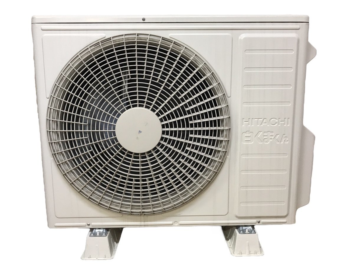 美品】HITACHI 日立ルームエアコン 室内機RAS-AJ56L2（W） 室外機RAC 