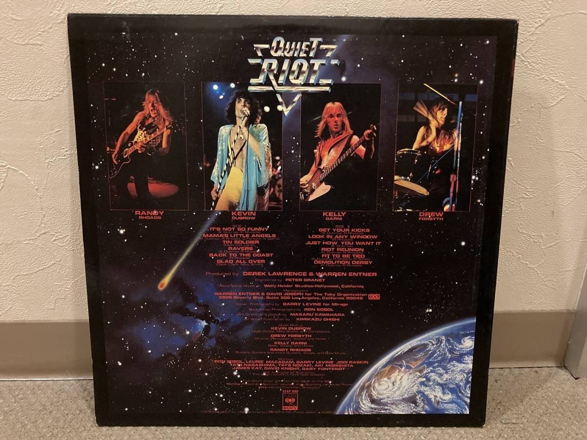 QUIET ⁄ クワイエット・ライオット RIOT Quiet Riot ミュージック
